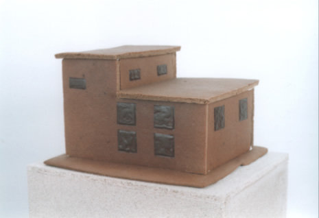 The ja ja nein nein living room sculpture