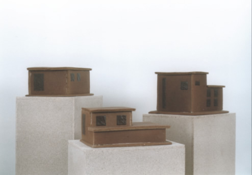 The ja ja nein nein living room sculpture